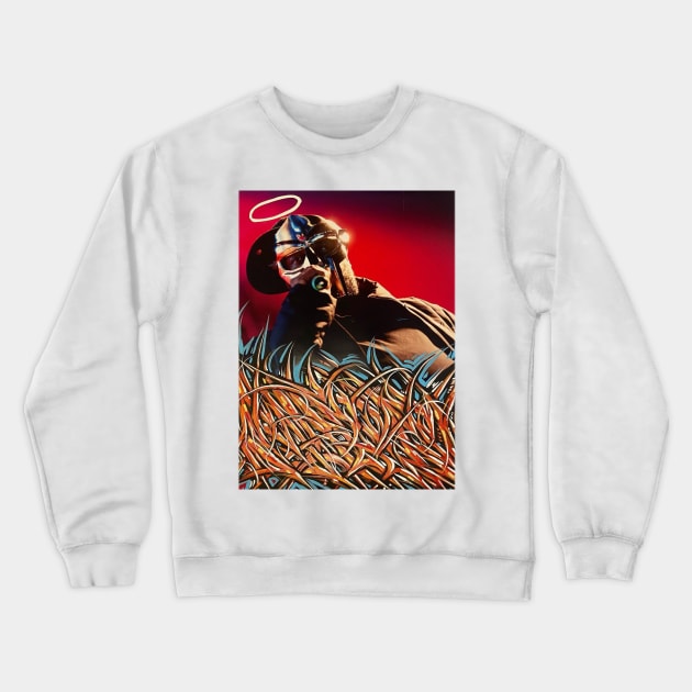 mf doom Crewneck Sweatshirt by GEULISPISAN